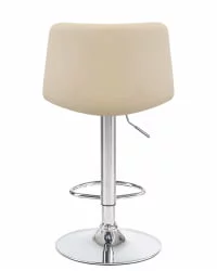Стул барный ДОБРИН ТАИЛОР экокожа Кремовый / DOBRIN TAILOR