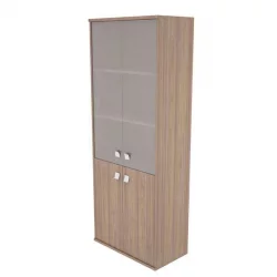 Шкаф высокий широкий СТЙЛЕ Л.СТ-1.2 Вяз Благородный / STYLE