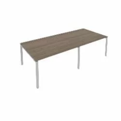 Переговорный стол (2 столешницы) Metal System Б.ПРГ-2.3 Вяз/Серый
