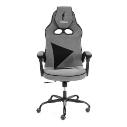 Кресло Арена металБЛ велюр, серый/черный, 29/35 / Arena metalBL