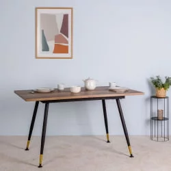 Стол раздвижной Месси 120-160 Галифакс Табак