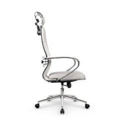 Кресло руководителя Metta L 2c 44C/K116 Infinity Easy Clean (MPES) Комплект 9 Белое