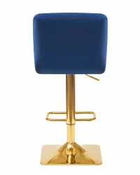 Стул барный DOBRIN GOLDIE Синий велюр MJ9-117