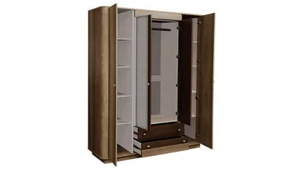 Шкаф для одежды Фантазия 34.01 Дуб каньон Дуб кальяри