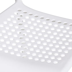 Дизайнерский стул ADDE (mod. C-049) металл/пластик, 39 х 49 х 78 см, White(белый) разборный