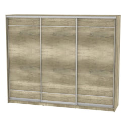 Шкаф-купе B-230х270х60-1(ДКМ-D7D7D7)