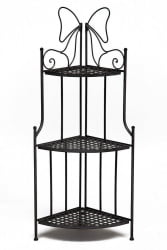 Этажерка Secret De Maison 003 стальной сплав, 36х36х120см, черный