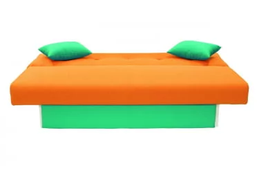 Диван MANGO 4 (2 категория) Оранжевый Зеленый
