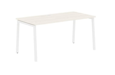 Стол письменный EDIS ELST 1580 Ясень Траун Белый