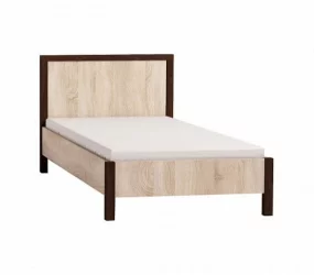 Кровать (900) BAUHAUS 5 Дуб Сонома/Орех шоколадный(спальня)