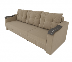 Диван прямой Рио Трансформер (Берхоусе) Цвет фасада: Беж Велюто 05; Тип: Левый/правый; Материал фасада: Металл/Велюр / (Berhouse)