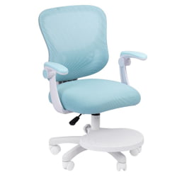 Детское кресло CHAIRMAN KIDS CH106 с подножкой Голубой