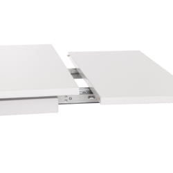 Стол VIGO ЛДСП/HPL/металл, 120 x 80 x 30 х 30 х 75 см, Белый