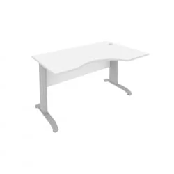 Стол криволинейный правый Рива ПЛ.СА-2 Пр Белый / Riva