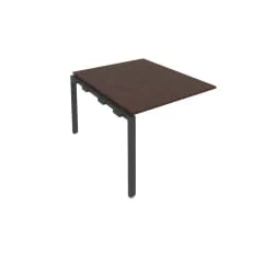 Проходной наборный элемент переговорного стола Metal System Б.ППРГ-1 Венге/Антрацит