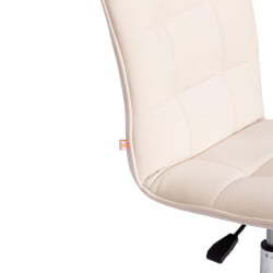 Кресло офисное ZERO СС флок , молочный, 4