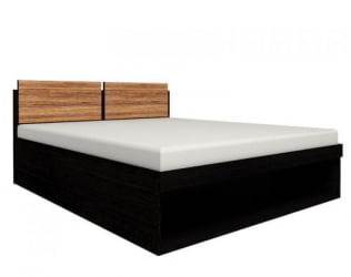 Кровать 1 (1800) HYPER Палисандр/Венге (спальня)