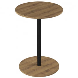 Придиванный столик Кат Дуб вотан / Черный