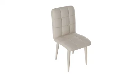 Стул Франк ДП 2-17 Капучино матовый Кожзам бежевый