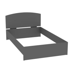 Кровать Алиса(L22)1247х903х2063(Графит)