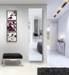 Поворотный зеркальный шкаф Drive SP Белый