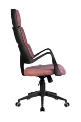 Кресло оператора Riva Chair SAKURA (черный пластик) Терракота