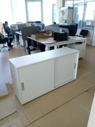 Тумба-купе для рабочего модуля Deka 9.02.145 Белый