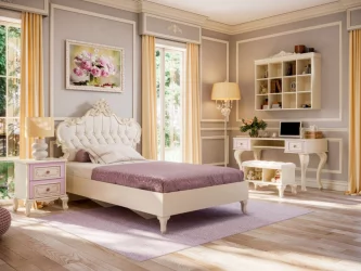 Полка навесная Классика тип 2 ЛД 663.050.000 Алебастр