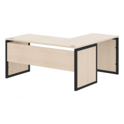 Стол письменный угловой левый XTEN-QP XQPCT 1615 L Бук ТИара Антрацит