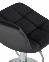 Стул барный DOBRIN TAILOR Черный велюр MJ9-101