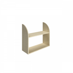 Полка навесная Рива А.ПНС-1 Клен / Riva