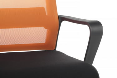 Кресло Минт РCХ 1029МБ Оранжевый/Черный / Mint RCH 1029MB