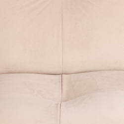 Стул обеденный Sweet велюр, 46х55х88, молочный/черный, (Porsche 2)