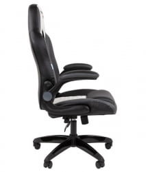 Кресло геймерское CHAIRMAN GAME 15 черный/серый/белый