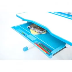 Комплект растущей мебели RIFFORMA Comfort-07 Белый Голубой