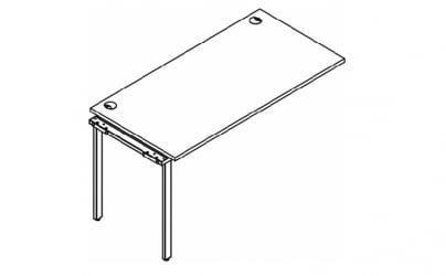 Приставка к рабочей станции XTEN GLOSS XIGST 1270 Бук Тиара