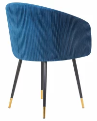 Стул обеденный DOBRIN MARY Синий велюр 1922-20
