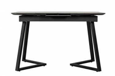 Стол Роналдо раздвиж. 140-180 Темный мрамор/Бабочка