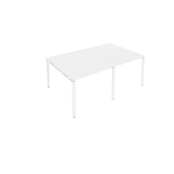 Переговорный стол (2 столешницы) Metal System Б.ПРГ-2.1 Белый