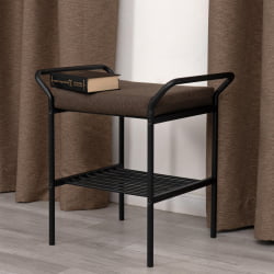 Пуф/стол Ergo/Эрго ПС рогожка, коричневый, 3М7-147