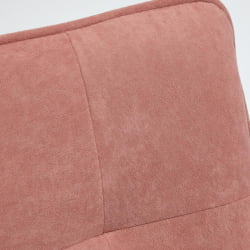 Компьютерное кресло ZERO флок , розовый, 137