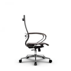 Кресло офисное МЕТТА Комплект 10, Основание 17834 Комплект 3 Коричневое