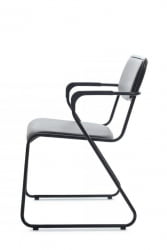 Кресло Nix Plus RCH OMKL-03B Черный/Металл Черный