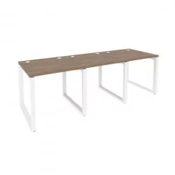 Рабочая станция на О-образном м/к ONIX O.MO-RS-3.0.8 Дуб Аризона/Белый