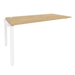 Наборный элемент рабочей станции на П-образном м/к ONIX O.MP-1.NRS-4.8 Тиквуд Светлый/Белый