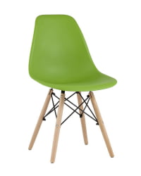 Стул Еамес Стйле ДСВ зеленый (разборный каркас) / Eames Style DSW