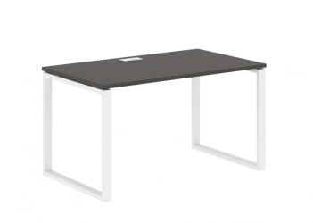 Стол письменный EDIS EQST 1380 Мокко Белый