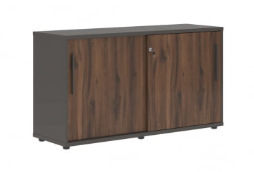 Шкаф с дверьми-купе ЕДИС ЕЛC 1343 Дуб Денвер темный Мокко Мокко / EDIS ELC