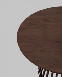 Стол обеденный Daphne 120*75 см орех