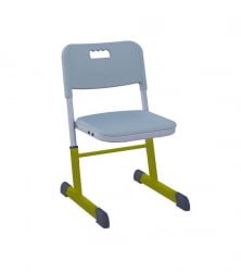 Стул ученический СМАРТЙ регулируемый по высоте (рост 3-5) Оливковый/Серый / SMARTY